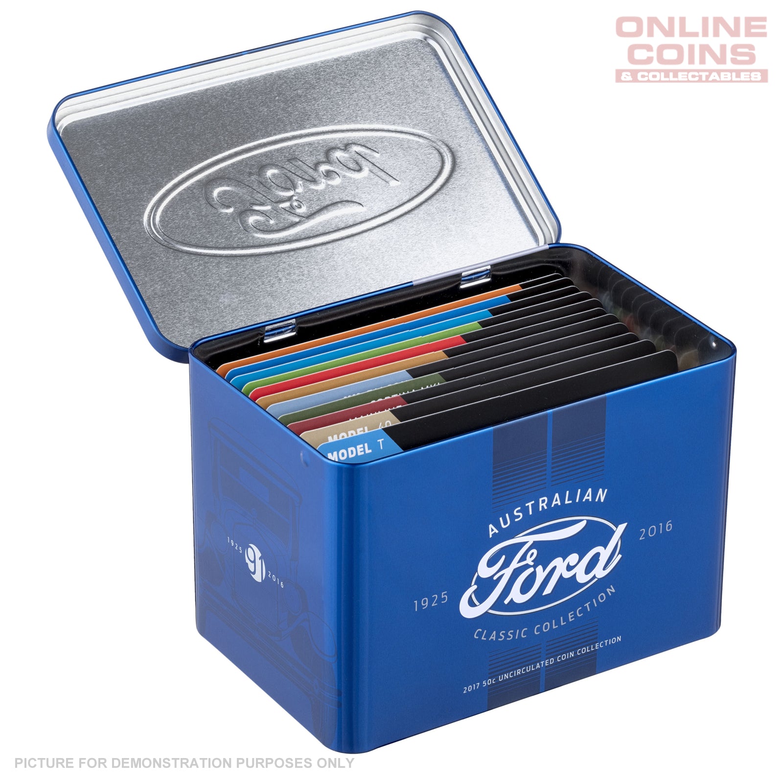 2017 Royal Australian Mint Ford Classic Tin 12-Coin Collection